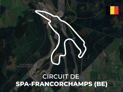 stage de pilotage GT Circuit de Spa-Francorchamps