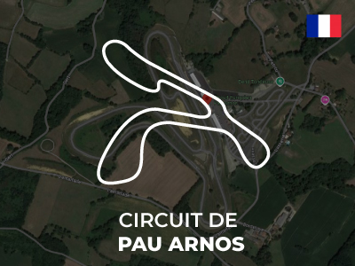 stage de pilotage GT Circuit Pau-Arnos