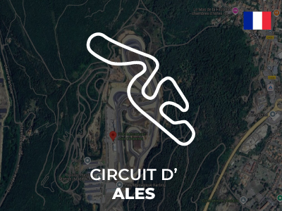 stage de pilotage GT Circuit d'Alès